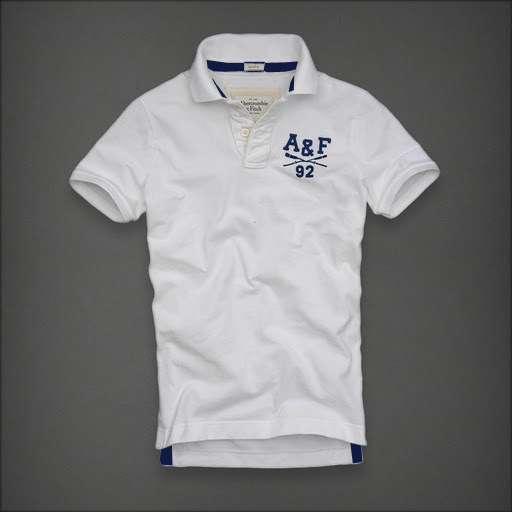 Abercrombie Fitch Hombres Polo Corto Remera AF7098